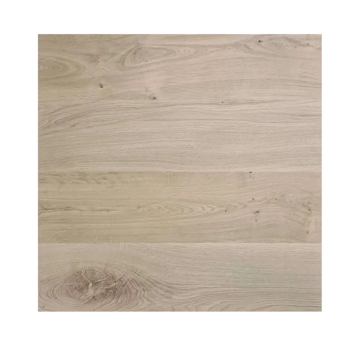 Gastrotische mit massiver Eichenplatte und schwarzem Gestell 120x70cm