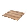 Melamin-Tischplatten aus Schlosseiche 80x80cm