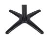 Super-Seat | Bistro (Terrasse) Tischgestelle schwarz | Schwarze Metall-Tischplatten in X-Form, auf einer Platte montiert, für Terrassentafeln geeignet. | Horecameubilair