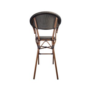 Super-Seat | Der Textilene-Barhocker (Terrasse) | Knusprige Metalle und sicheres Sitzen, große Barhocker für die Terrasse, robuste vier Potenzen. | Horecameubilair