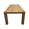 Super-Seat | Vintage Eichenholztische Eiche Heritage 200x100cm | Eichenholztisch, naturbelassen, robuste dicke Beine. | Catering Möbel