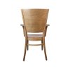 Super-Seat | Montaro Bistrostuhl | Honeywood, glatte Oberfläche, gebogene Rückenlehne, klassischer Stil mit vertikalen Stützen. | Catering Möbel