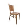 Super-Seat | Milano Bistro Stapelstühle Honey Wood | Holzstuhl mit honigfarbener, gebogener Rückenlehne, schlanken Beinen und natürlichem Finish. | Catering Möbel
