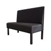 Lisa Gastronomie Sitzbank Bistro Schwarz – 120 cm