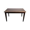Super-Seat | Die Cambridge Holz-Gastronomietische 130x80cm | Donkerbruine rechthoekige houten tafel mit rechtem Potenzial, völlig hout. | Horecameubilair