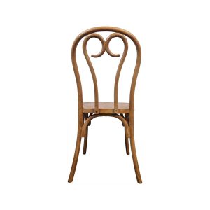 Super-Seat | Ein stapelbarer Kunststoffstuhl von Thonet Heart-Back in Natur | Hellbrauner Kunststoel mit hartvorgeformtem Teppich und gebogenem Potentiometer. | Horecameubilair