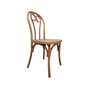 Super-Seat | Die Thonet Heart-Back stapelbare Kunststoffstühle Natur | Heller, kunstvoller Stahl mit harter Arbeit und schlankem Potenzial. | Horecameubilair