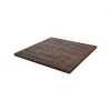 Super-Seat | Die Vintage Mango-Holz Tischplatten R'dam 70x70cm | Graue Mangoholz-Tischplatte mit rustikaler Struktur und leichtem Holz. | Horecameubilair