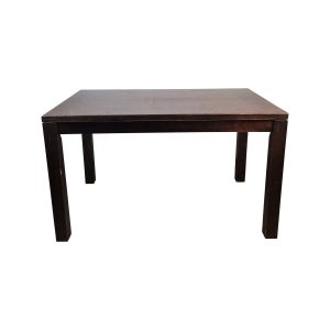 Super-Seat | The Oxford vintage wooden café tables 130x180cm | Dunkelbrauner rechteckiger Holztisch mit geraden Beinen, Massivholz. | Catering Möbel