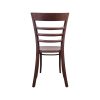 Super-Seat | The Tobias Thonet Holz-Caféstühle vintage brown | Braunes Holz, Leiterrücken, glatte Oberfläche, leicht geschwungene Beine. | Catering Möbel