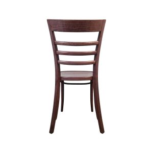 Super-Seat | The Tobias Thonet Holz-Caféstühle vintage brown | Braunes Holz, Leiterrücken, glatte Oberfläche, leicht geschwungene Beine. | Catering Möbel