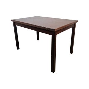 Super-Seat | The Hudson Vintage Holz-Kaffeetafel, braun, 120 x 80 | Donkerbruine rechthoekige houten tafel, massives hout, vier rechte potens, vintage uitstraling. | Horecameubilair