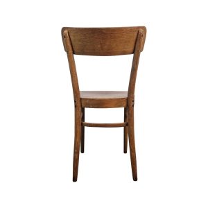 Super-Seat | The Bentley Vintage Holz-Kok-Caféstühle | Houten stoel met gebogen rugleuning, medium bruin, zonder armleuningen, klassiek design. | Horecameubilair