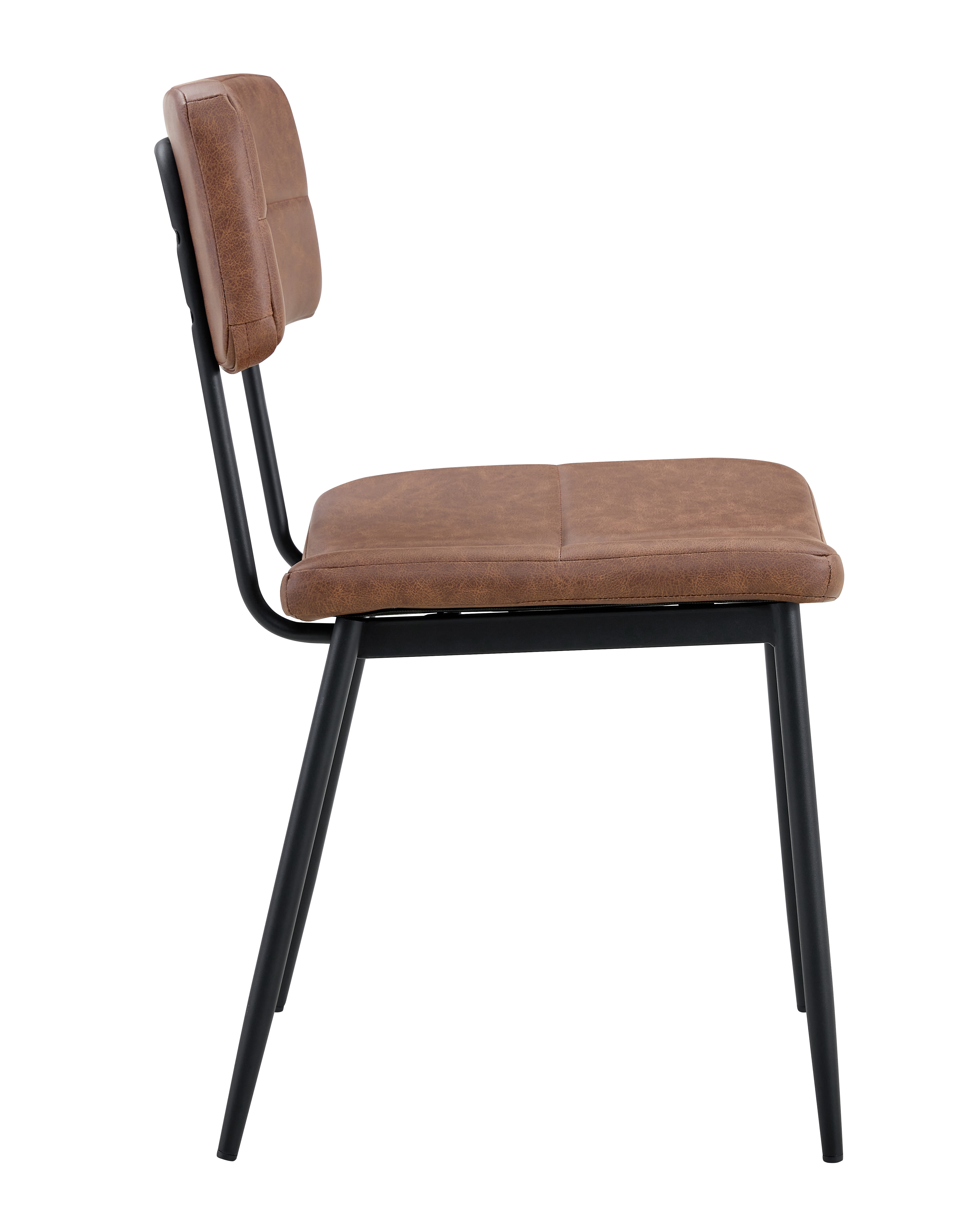Super-Seat | Maison design chairs velours Mocha Brauner Veloursstuhl mit schwarzem Metallgestell, 4 abgewinkelte Beine. Modern und stilvoll. | Catering Möbel