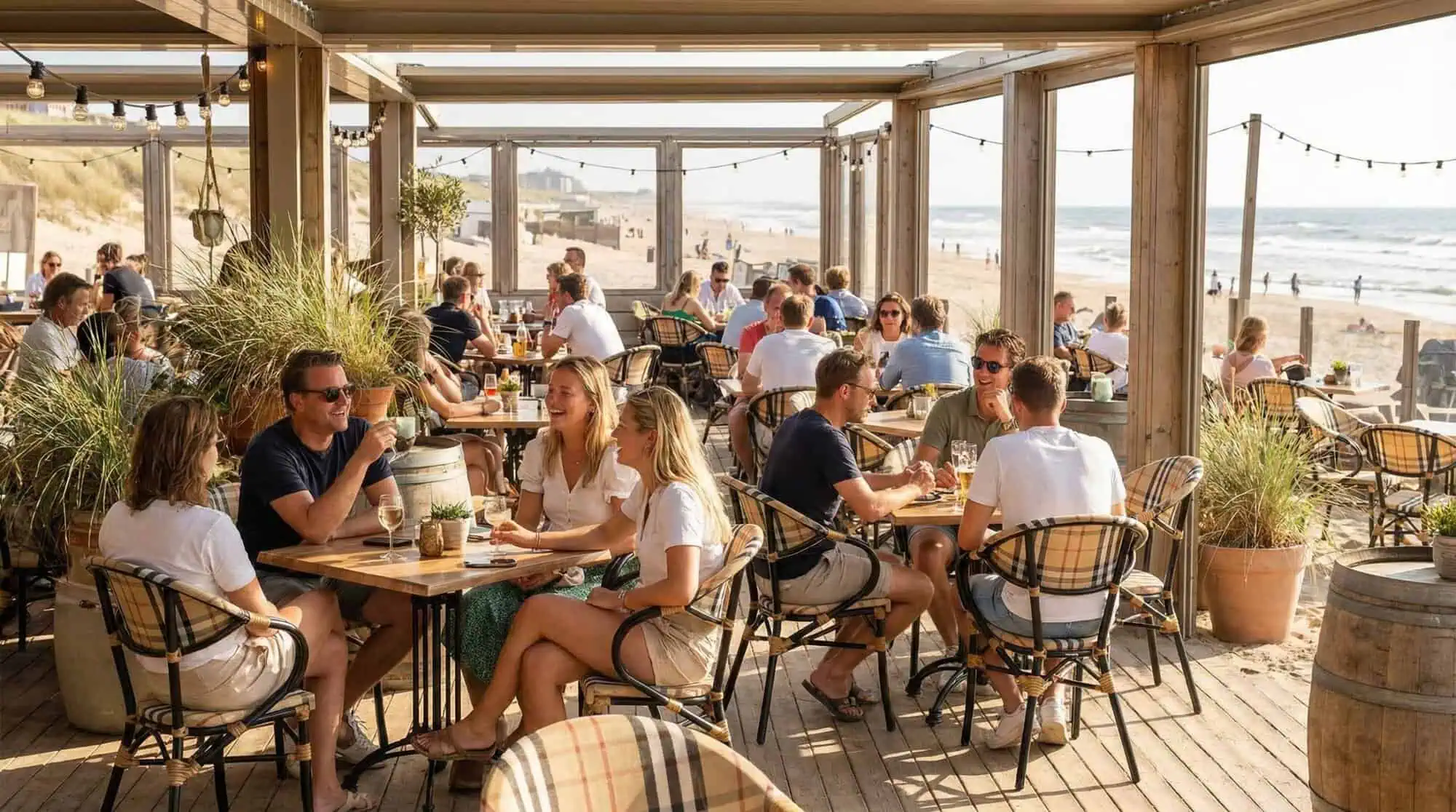 Burlen & Co. Gastronomie Terrassenstühle Karo – stapelbar