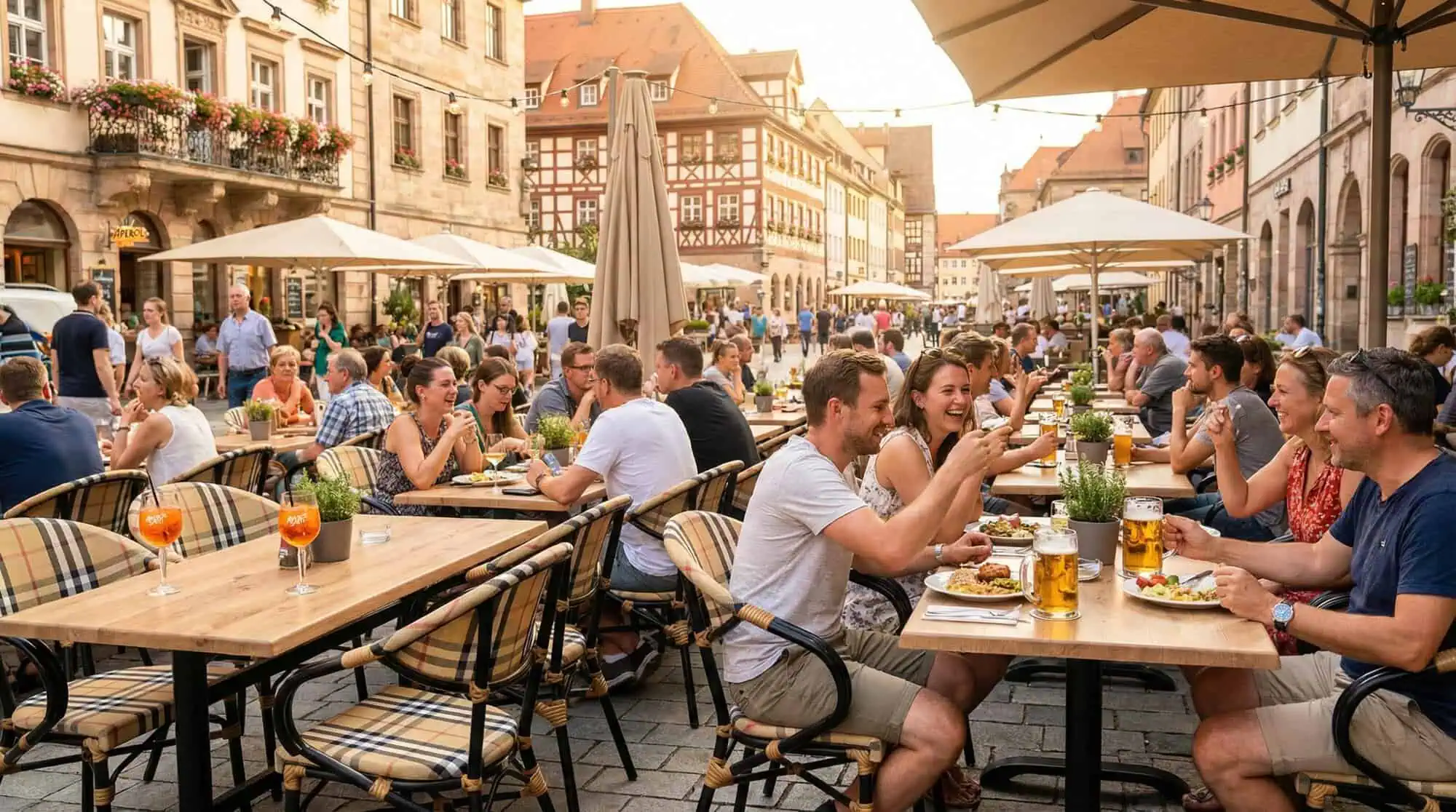 Burlen & Co. Gastronomie Terrassenstühle Karo – stapelbar