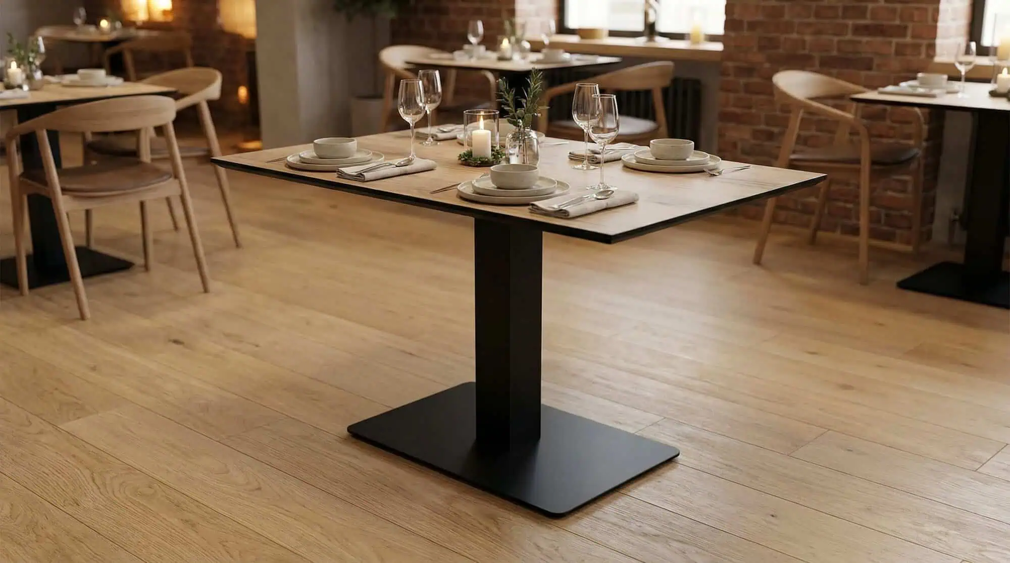 Welche Tischplatte passt zu Ihrem Gastgewerbe?